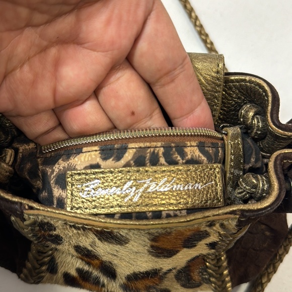 Women's Beverly Feldman Cross Body Mini Purse Animal Print - Picture 14 of 16